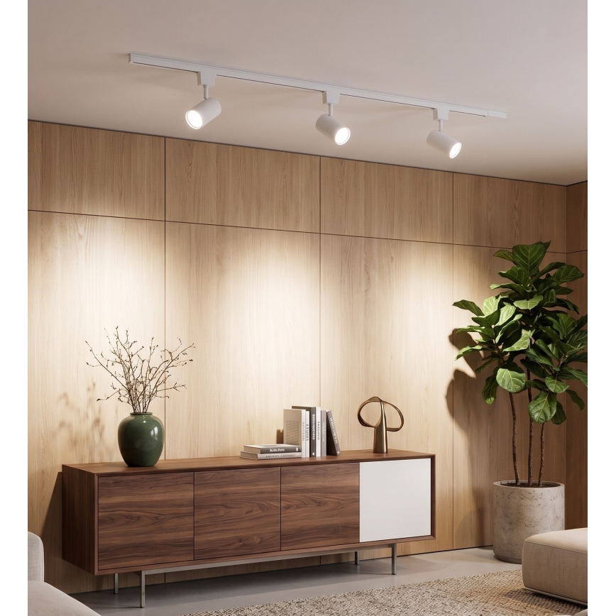 Philips - Strahler im Schienensystem EASYLINK 3xGU10/7W/230V 1m weiß