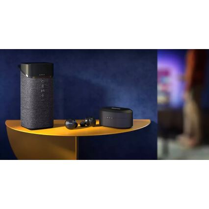 Philips TAT8505BK/00 - Kabellose Kopfhörer IPX4 2x 55 mAh + 560 mAh schwarz