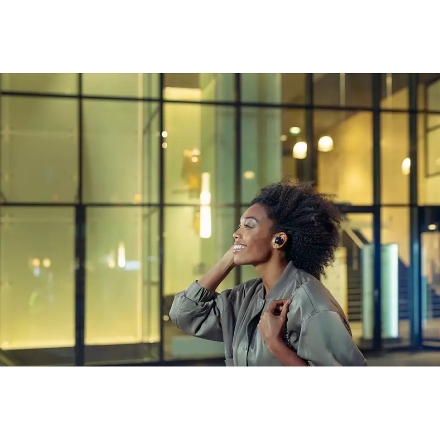 Philips TAT8505BK/00 - Kabellose Kopfhörer IPX4 2x 55 mAh + 560 mAh schwarz