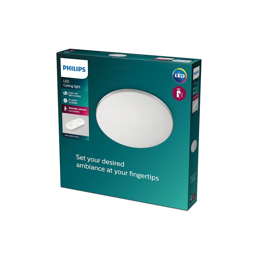 Philips - LED dimmbare Deckenleuchte LED/23W/230V 2700-6500K + Fernbedienung