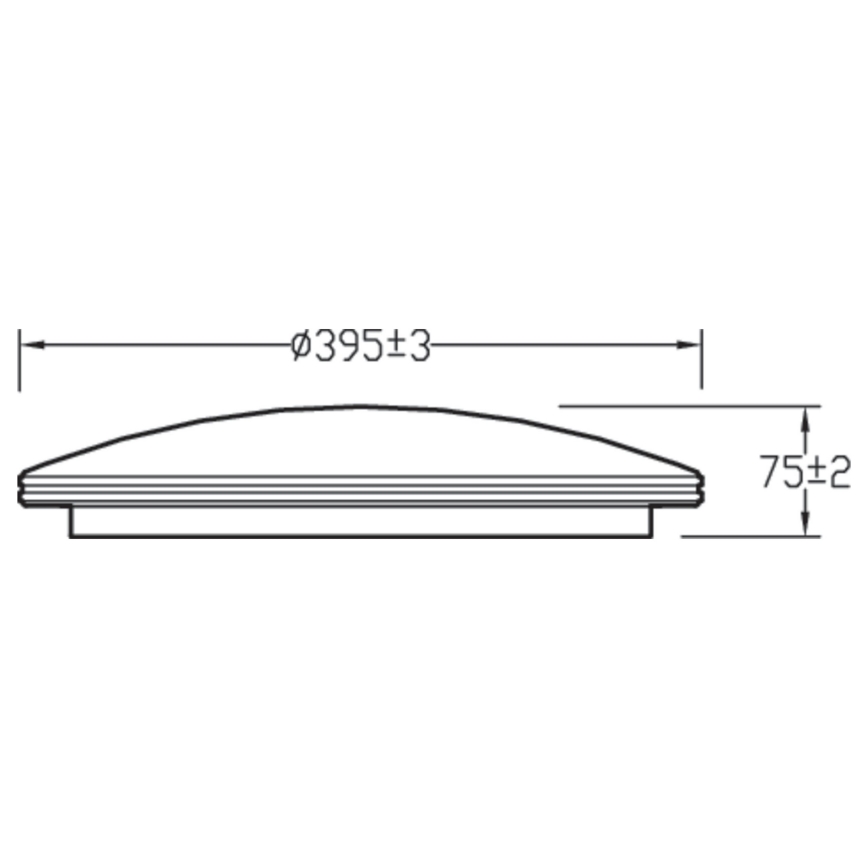 Philips - LED dimmbare Deckenleuchte LED/23W/230V 2700-6500K + Fernbedienung