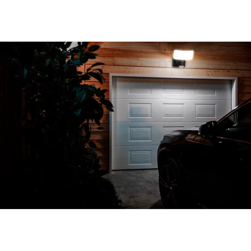 Philips - LED Solar-Wandleuchte mit Bewegungs- und Dämmerungssensor TYLUS LED/6W/3,7V 2600 mAh 5000K IP44