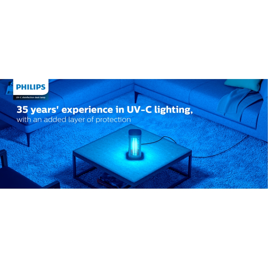 Philips - Desinfektions-Germizidlampe mit UV-C-Sensor/24W/230V