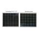 Photovoltaik-Solarmodul RISEN 400Wp schwarzer Rahmen IP68 Halbzellen