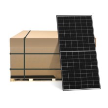 Photovoltaik-Solarpanel JA SOLAR 380Wp schwarzer Rahmen IP68 Halbzellen - Palette 31 Stk.