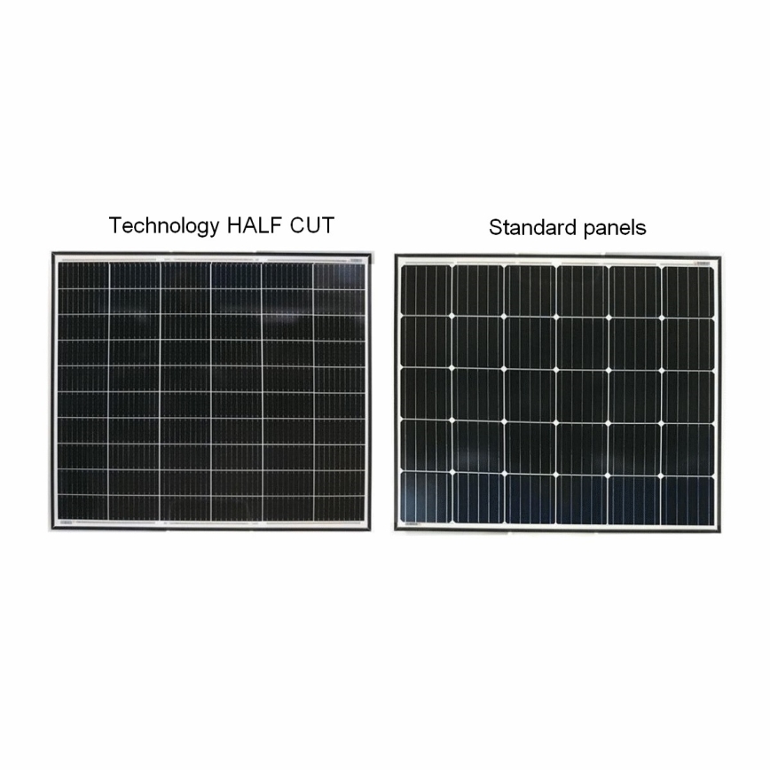 Photovoltaik-Solarpanel JA SOLAR 405Wp schwarzer Rahmen IP68 Halbzellen