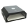 Pizzaofen mit Thermometer, 40x34,5x16 cm, schwarz