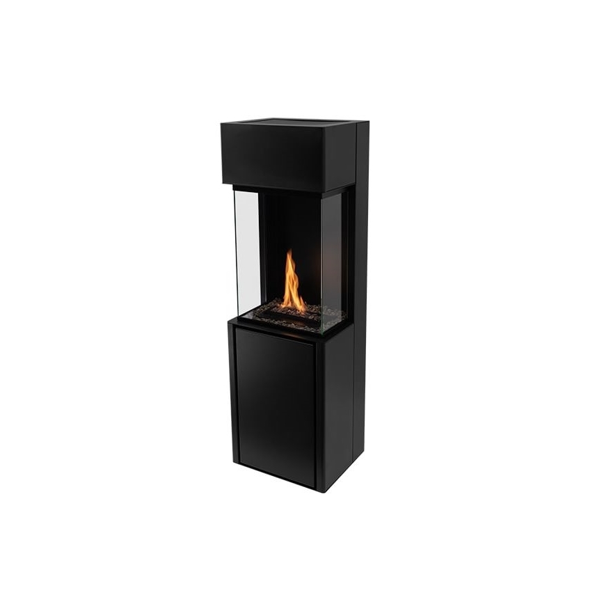 Planika - BIO-Kamin mit Fernbedienung 126,2x40 cm 3,5kW/230V schwarz