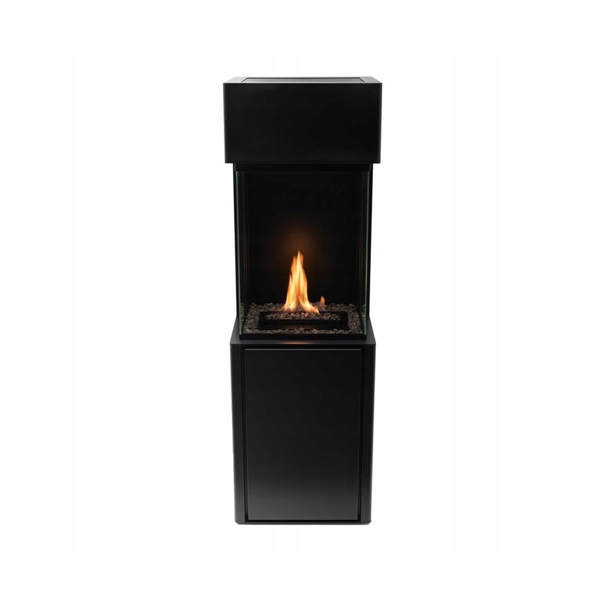 Planika - BIO-Kamin mit Fernbedienung 126,2x40 cm 3,5kW/230V schwarz