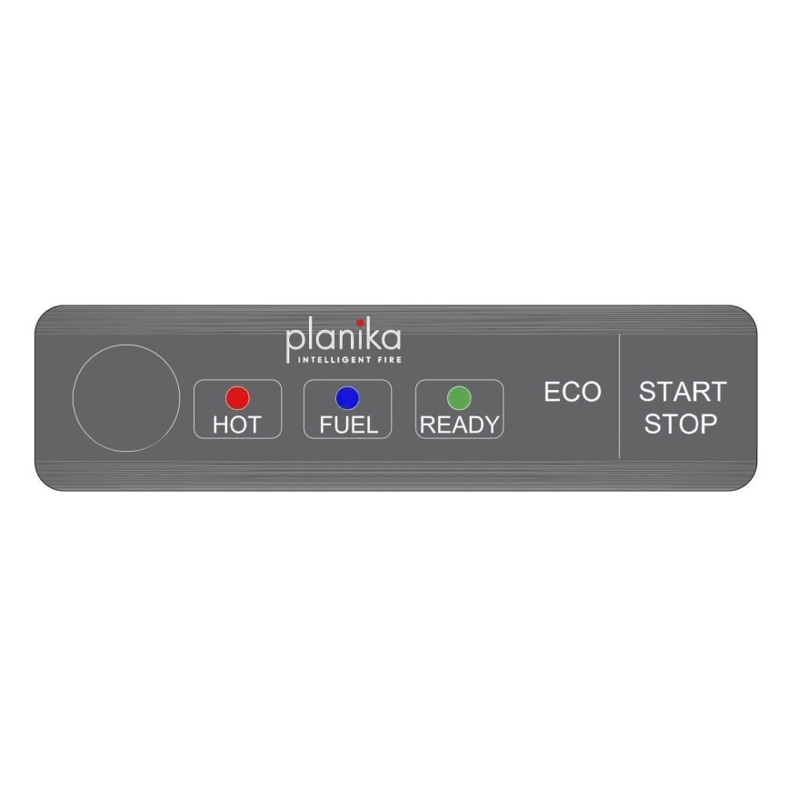 Planika - BIO-Kamin mit Fernbedienung 126,2x40 cm 3,5kW/230V schwarz