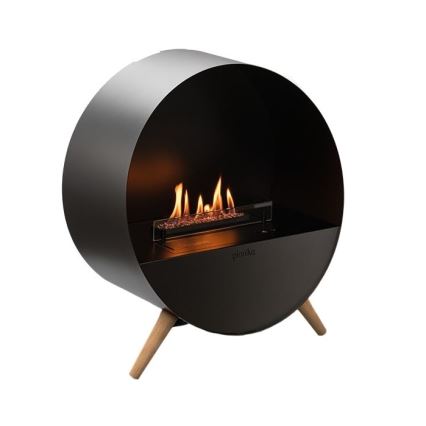 Planika - BIO-Kamin mit Fernbedienung 72,6x65 cm 2,5kW/230V schwarz
