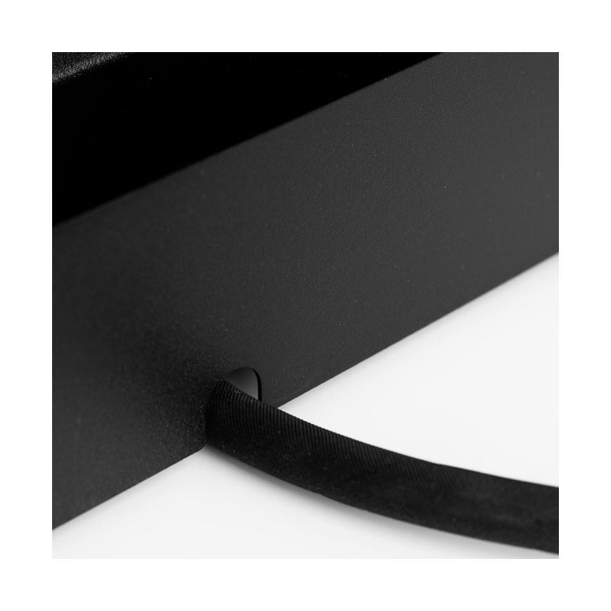 Planika - Outdoor-Gaskamin 41,4x69,8 cm 10kW 1xAAA schwarz + Schutzabdeckung