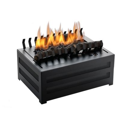 Planika - BIO-Kamin mit Fernbedienung 20,8x38,5 cm 2,5kW/230V schwarz