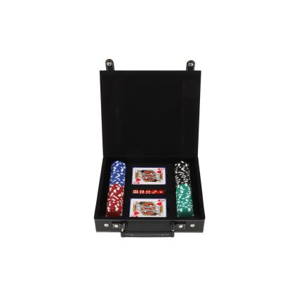 Poker-Set im Koffer, 100-teilig
