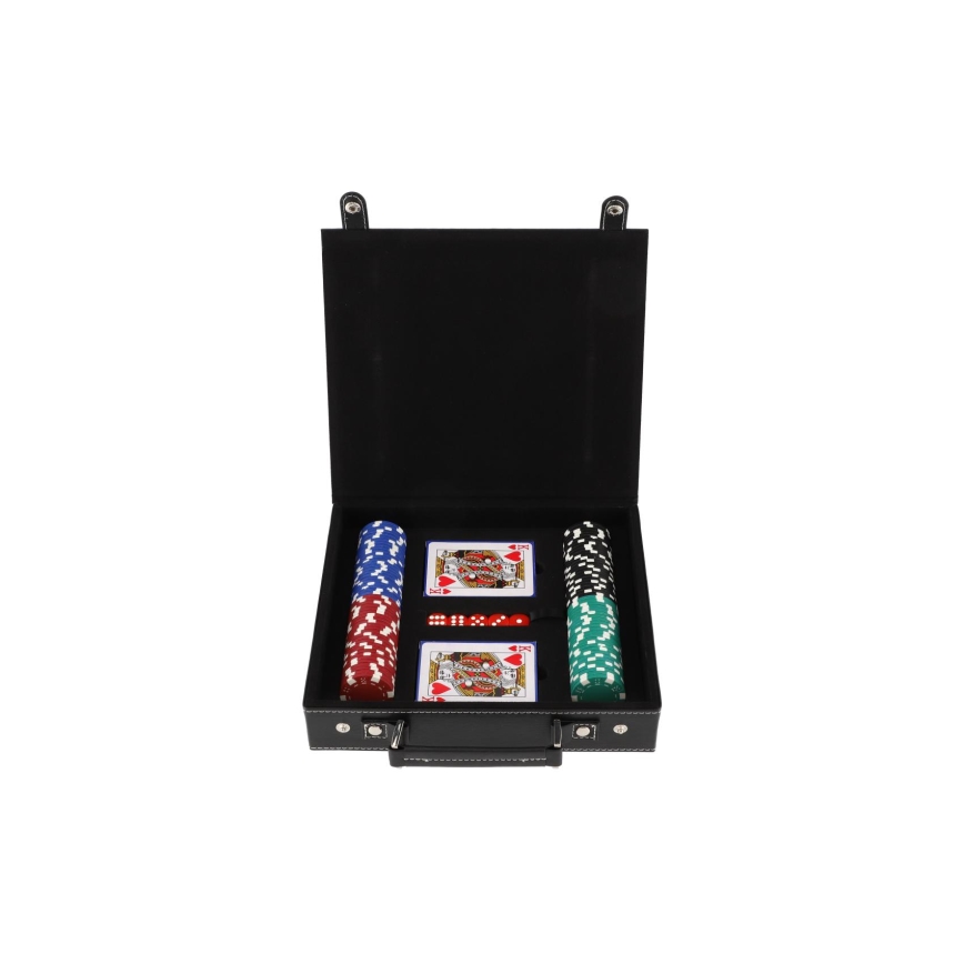 Poker-Set im Koffer, 100-teilig