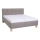 Polsterbett mit Matratze und Stauraum MARIA 180x200 cm taupe