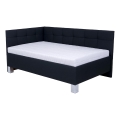 Polsterbett mit Matratze und Stauraum MARIA PETITE 120x200 cm anthrazit