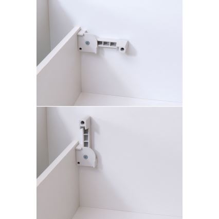 Polsterbett mit Stauraum ohne Matratze ALIS 180x200 cm braun