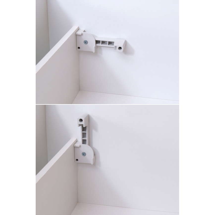 Polsterbett mit Stauraum ohne Matratze ALIS 180x200 cm braun