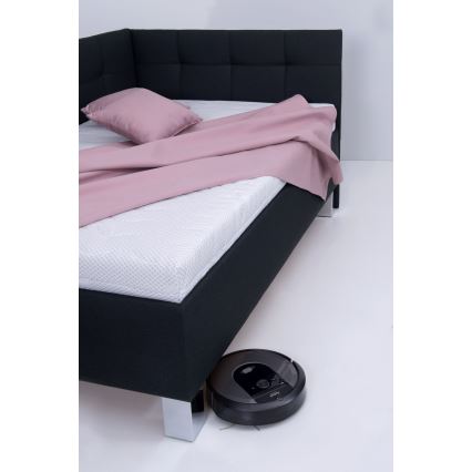 Polsterbett mit Stauraum ohne Matratze MARIA PETITE 120x200 cm anthrazit