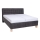 Polsterbett mit Stauraum ohne Matratze VIOLET 160x200 cm dunkelgrau