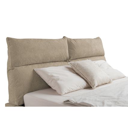 Polsterbett ohne Matratze BASIL 160x200 cm beige