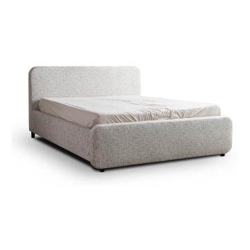 Polsterbett ohne Matratze LAJLA 160x200 cm beige