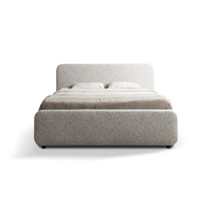 Polsterbett ohne Matratze LAJLA 160x200 cm beige