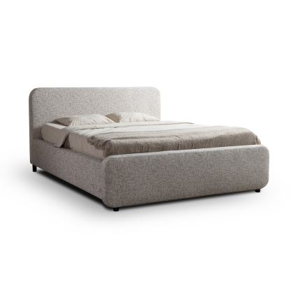 Polsterbett ohne Matratze LAJLA 160x200 cm beige