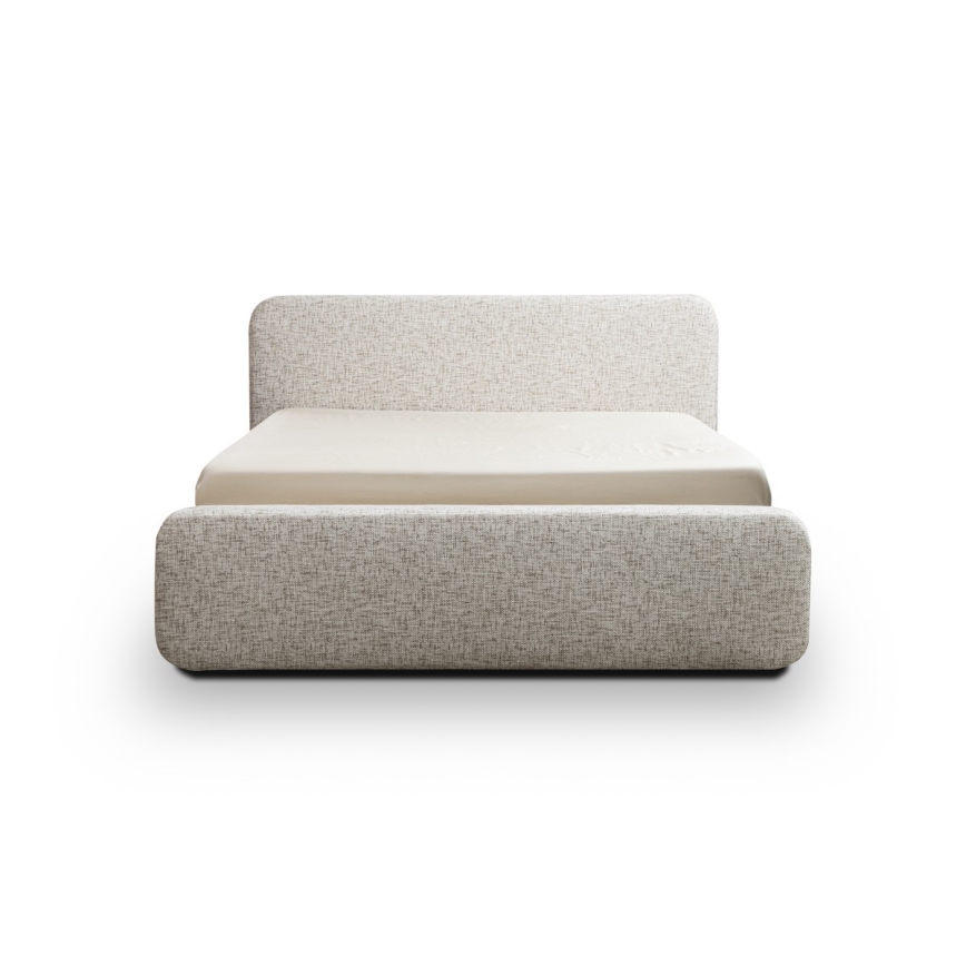 Polsterbett ohne Matratze LAJLA 180x200 cm beige