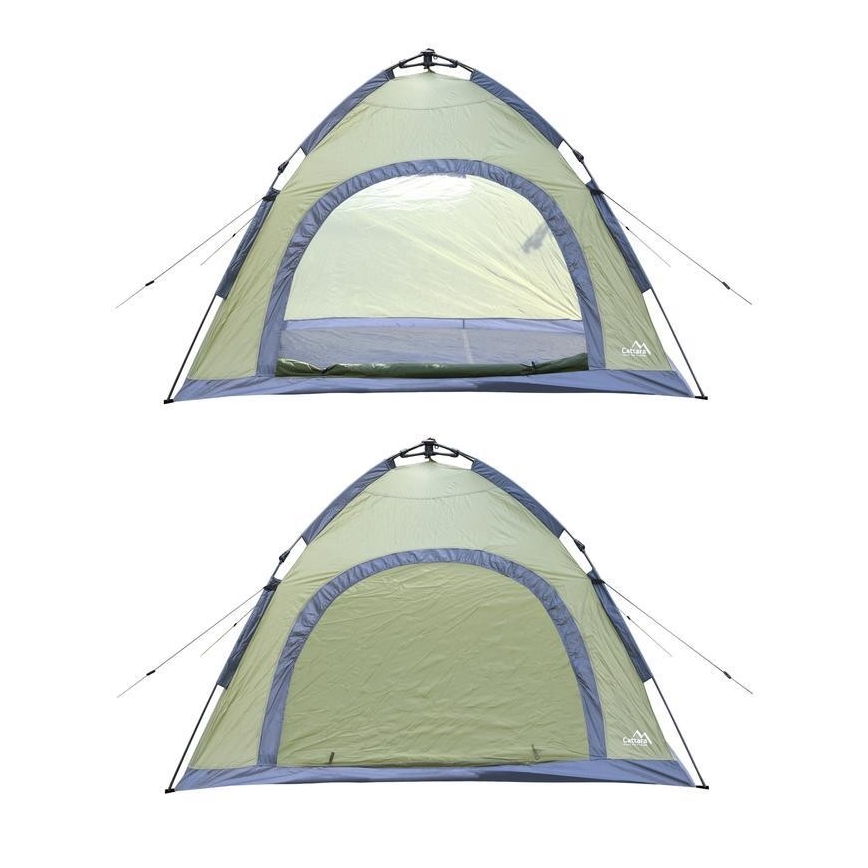 Pop-up-Zelt für 3-4 Personen PU 3000 mm grün