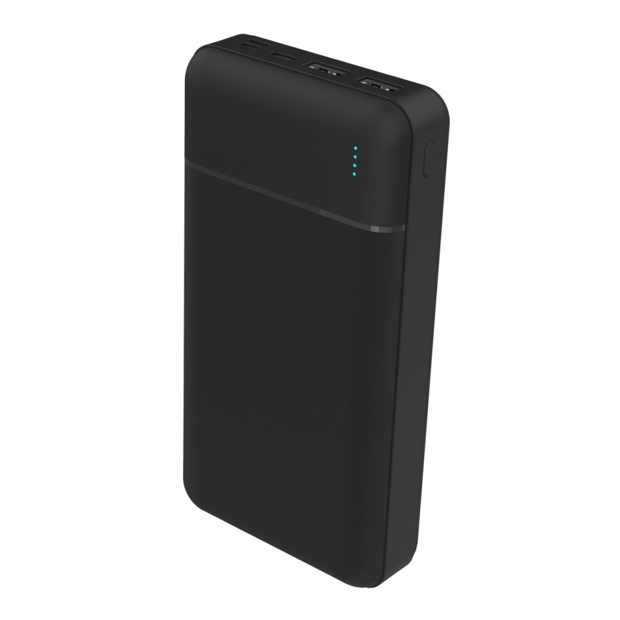Power Bank 30000 mAh 3,7V schwarz