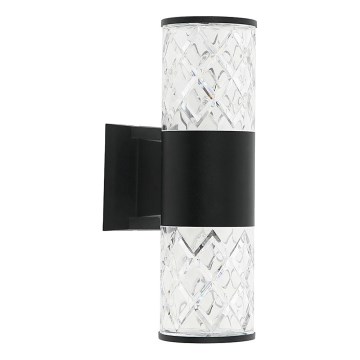 Prezent 12101 - Außenwandleuchte EVEN 2xE27/40W/230V IP54