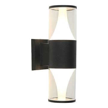 Prezent 12104 - LED Außenwandleuchte SERA 2xLED/7W/230V 4000K IP54