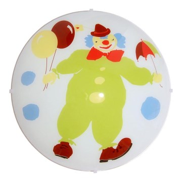 Prezent 1366 - Ersatzglas für Deckenleuchte CLOWN E27