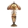 Prezent 1702 - Tischleuchte TIFFANY 2xE27/60W + 1xE14/7W/230V