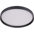 Prezent 17317 - dimmbare LED-Deckenleuchte MAYSA, 72 W, 230 V, 3000/4000/6000 K, Ø 77 cm, schwarz
