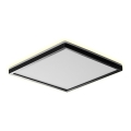 Prezent 27313 -LED-Deckenleuchte für Badezimmer CORDIA SQ LED/18W/230V 3000/6000K IP54 schwarz