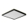 Prezent 27313 -LED-Deckenleuchte für Badezimmer CORDIA SQ LED/18W/230V 3000/6000K IP54 schwarz