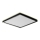 Prezent 27315 - LED-Deckenleuchte für Badezimmer CORDIA SQ LED/24W/230V 3000/6000K IP54 schwarz
