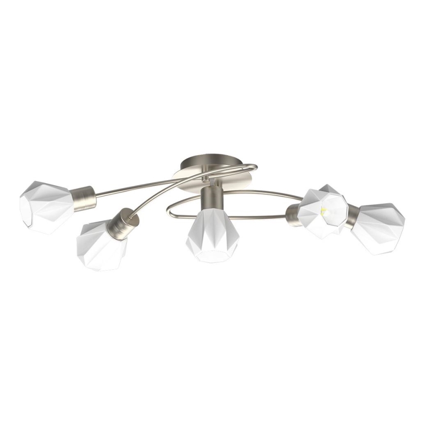 Prezent 27512 - Anbauleuchte METIS 5xE14/40W/230V matt Chrom