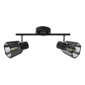 Prezent 27517 - Strahler PONTEO 2xE27/40W/230V schwarz