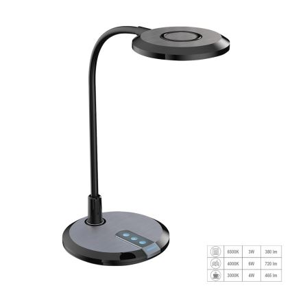 Prezent 31219 - Dimmbare, flexible LED-Tischleuchte mit Touch-Funktion PIXIE LED/7W/230V 3000-6500K