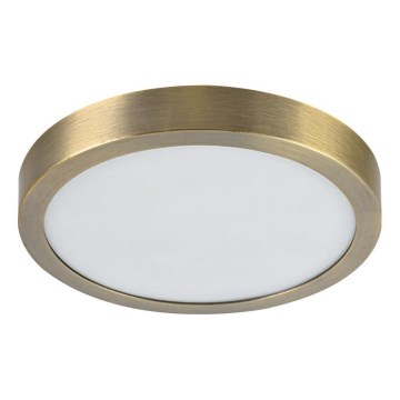 Prezent 49058 - LED-Deckenleuchte LENYS LED/9W/230V 4000K d 12 cm Messing