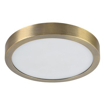Prezent 49060 - LED-Deckenleuchte LENYS LED/22W/230V 4000K d 22,5 cm Messing