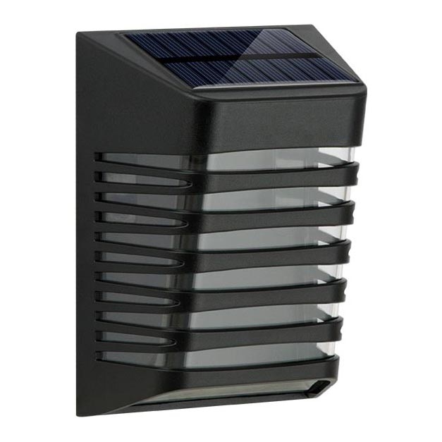 Prezent 65280 - LED-Solarwandleuchte RUFF LED/0,3W/3,2V IP44 2800/3200K