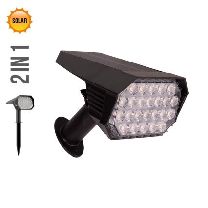 Prezent 65285 - LED-Solarleuchte 2in1 FOLD LED/4,8W/3,7V IP65 1200 mAh