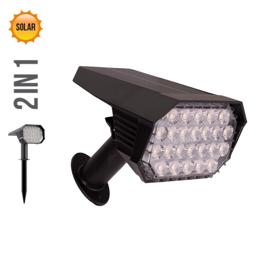 Prezent 65285 - LED-Solarleuchte 2in1 FOLD LED/4,8W/3,7V IP65 1200 mAh