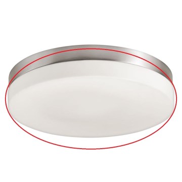 Prezent 67101 - Ersatzglas für die Deckenleuchte PILLS E27, weiß