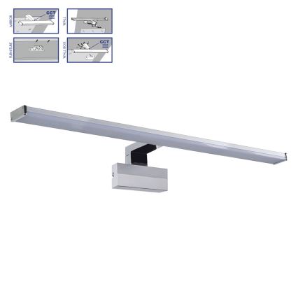 Prezent 70228 - LED-Spiegelbeleuchtung für Badezimmer TREMOLO PLUS LED/12W/230V IP44 3000/4000K 78 cm